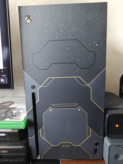Xbox series x 2tb Galaxy Special edition + 9 jocuri
