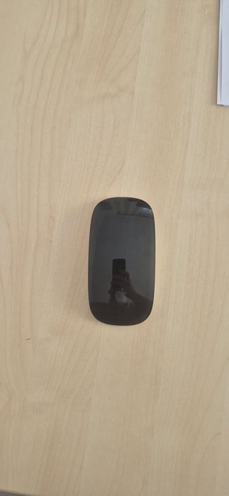 Mouse Bluetooth APPLE Magic Mouse (2024) Multi-Touch Surface, Dual Mode, negru