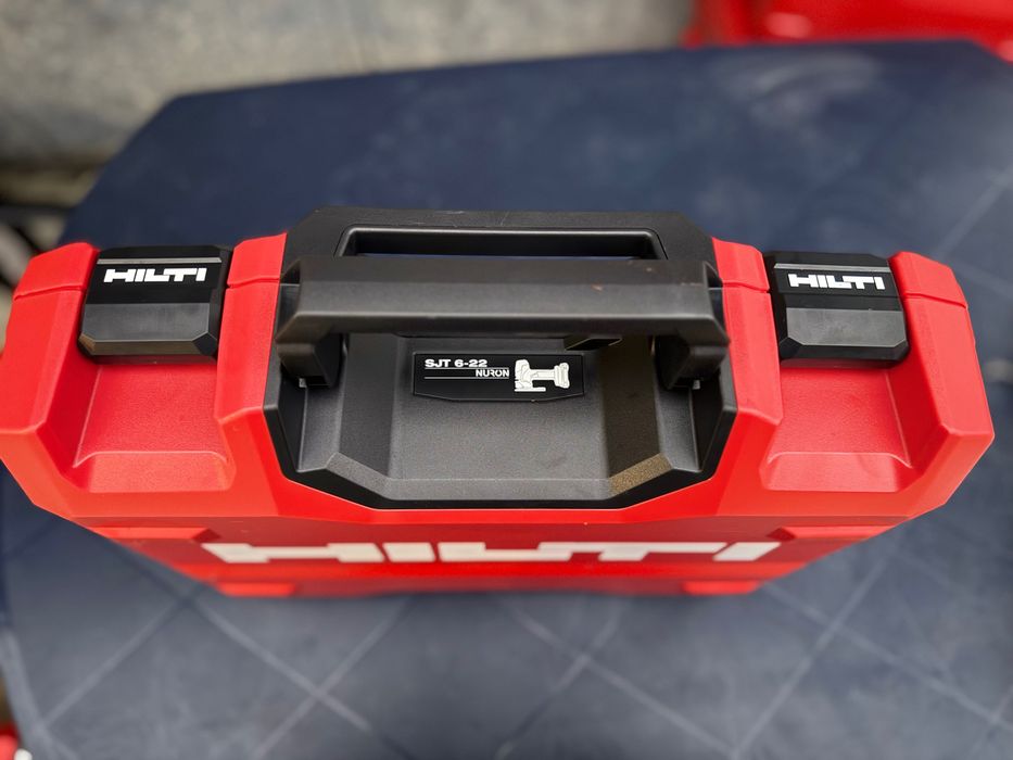 HILTI SJT 6-22 / 04.2025г. / NURON 2x5Ah батерии - неразличим от НОВ