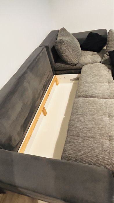 Coltar extensibil cu lada depozitare