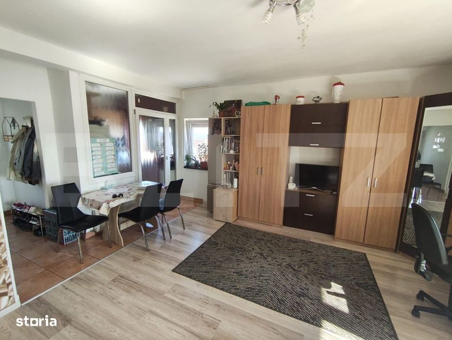 Apartament cu o camera in Samnartin, 38mp+balcon