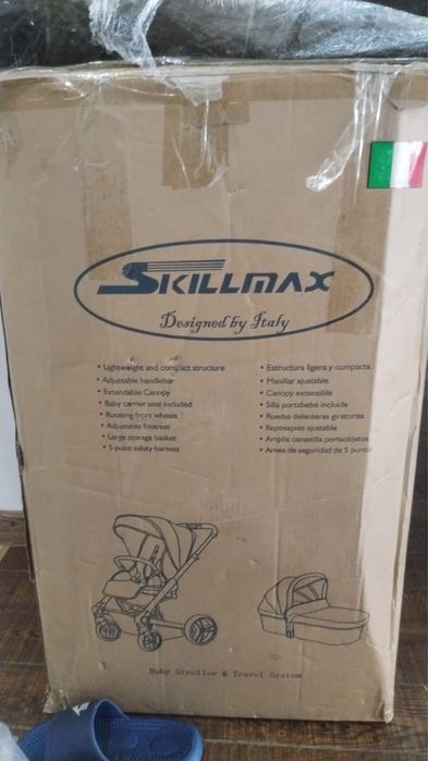 Продается коляска Skillmax 2в1 фирма Италия