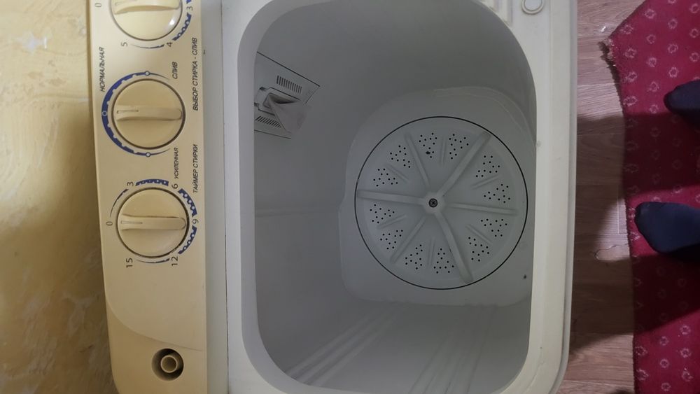 Стиральная машинка полуавтомат