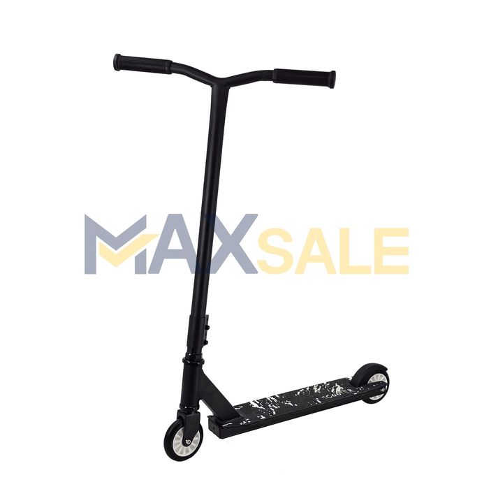 Детска тротинетка скутер scooter трикове черна триколка колело дете