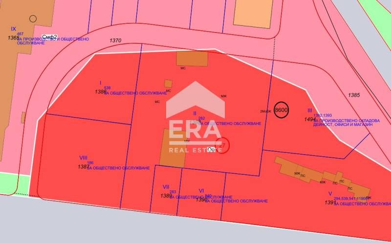 Продава се Парцел в София, Враждебна - 6906 кв.м за 484 €/кв.м - Снимка #1