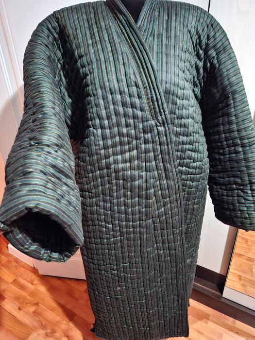 Стеганый чапан ручная стежка