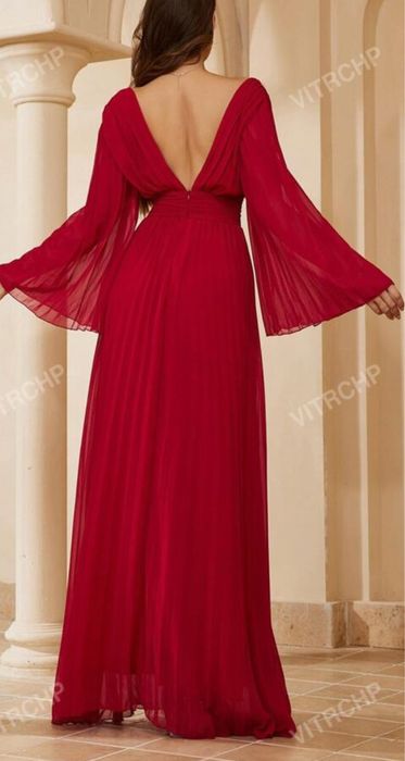 Rochie eleganta rosie