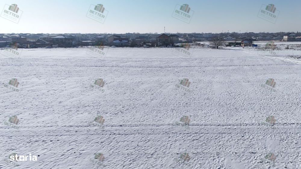 Teren de vânzare 9360 mp Berceni Ilfov – ideal dezvoltare rezidențială