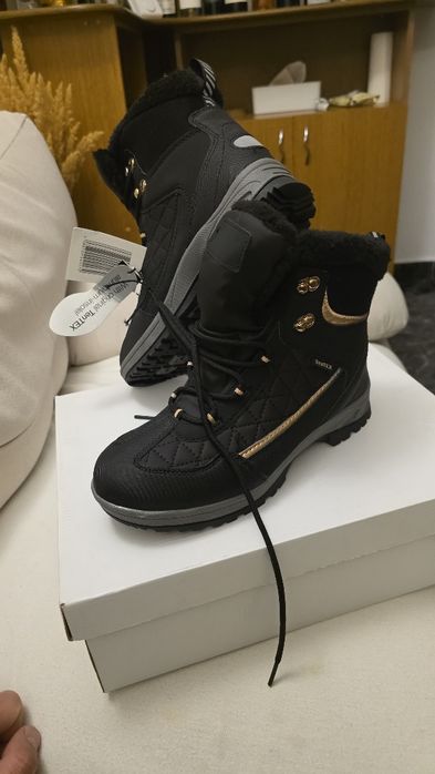 Ghete NOI imblanite fete/femei iarna Tentex Snow marimea 38 Norvegia