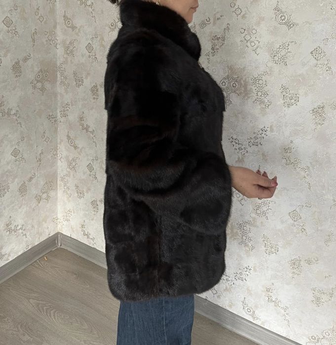 Шуба норковая в стилье