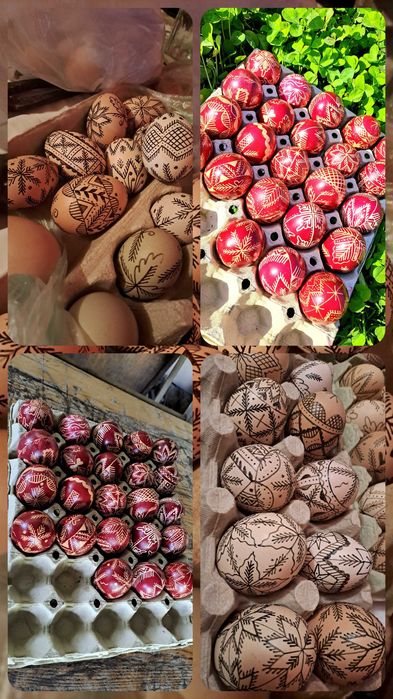 Ouă încondeiate pentru Paște