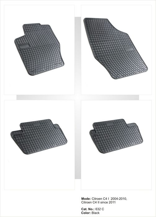Covoare cauciuc CITROEN C4 II 2011