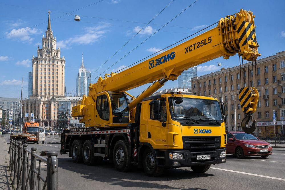 Автокран услуги 25т.