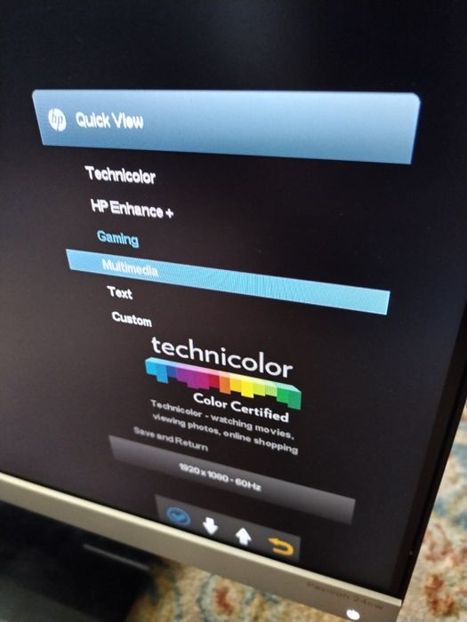 Monitor full HD model HP 24cw