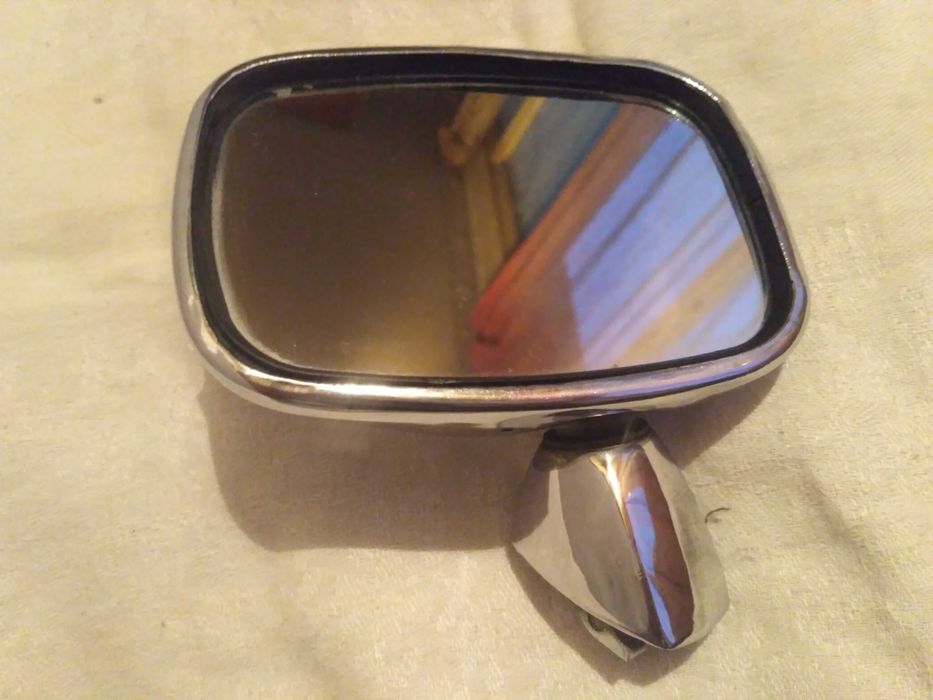 Никелированное Зеркало бокового обзора газ-24 Волга (Левая сторона.)