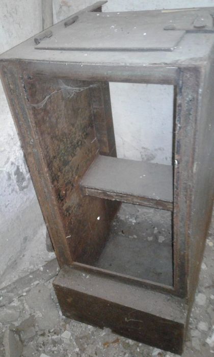 Печь котел, правый выход