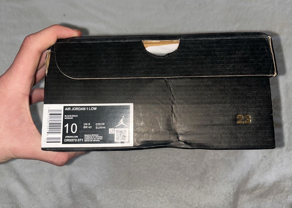 Nike Air Jordan 1 Low Gold Toe