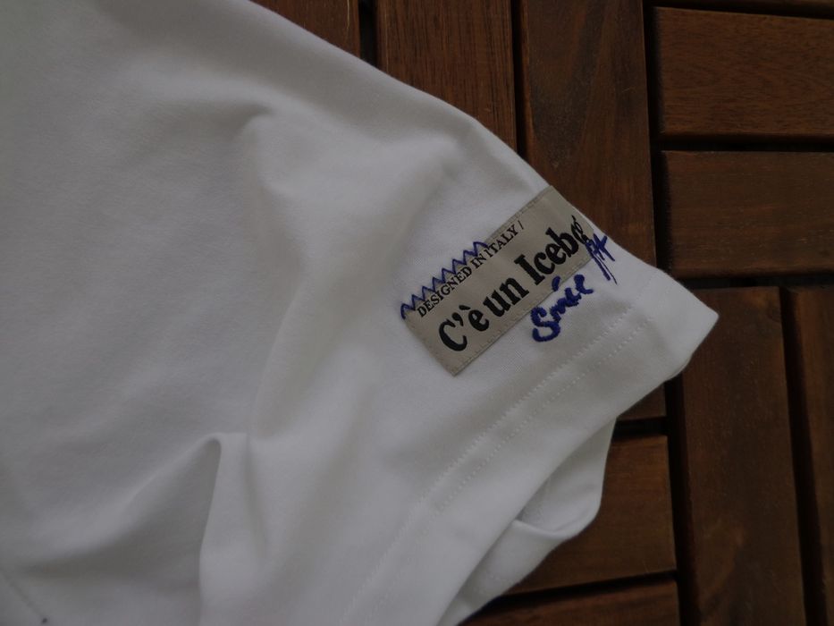 Мъжка тениска Iceberg White T-shirt