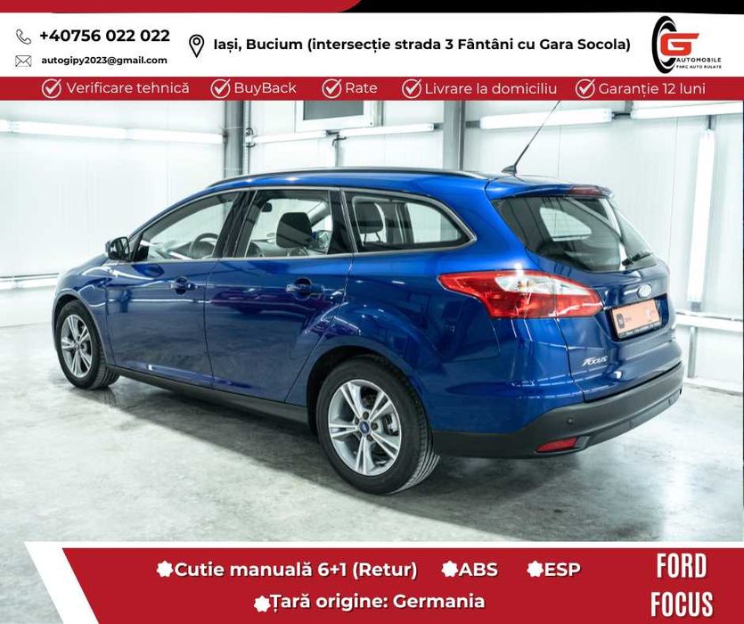 FORD FOCUS Fab06.2014 Diesel116CP Parbriz Scaune Încălzite Climatronic