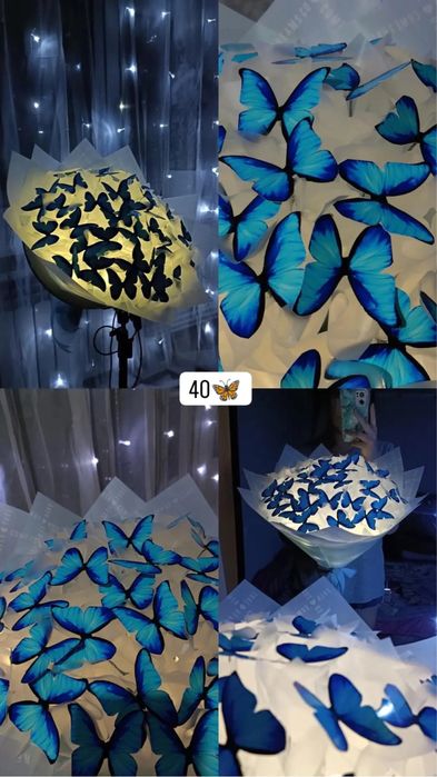 Букет из бабочек