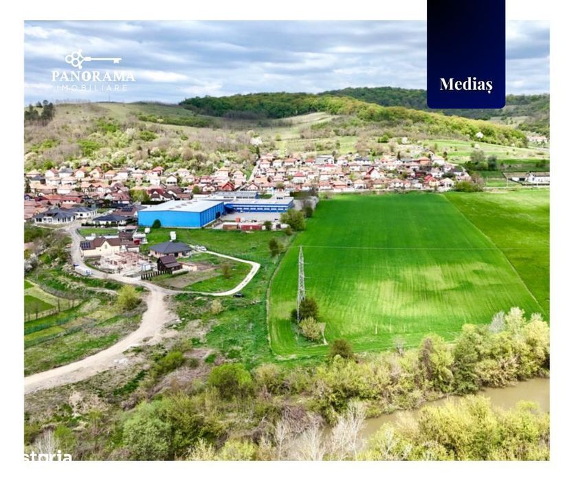 Teren intravilan de 10300 mp de vânzare Mediaș