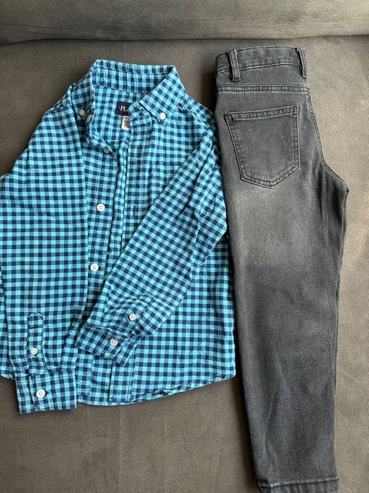 Ризка и дънки за момченце р-р 116