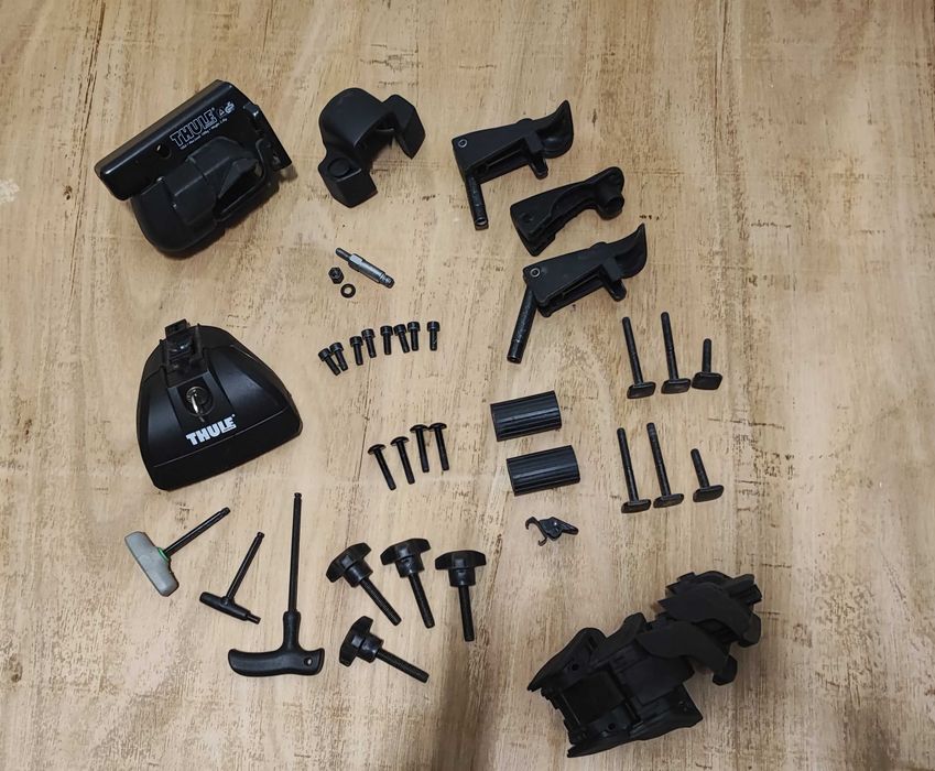 Thule основи, фиксиращ кит, фикспоинт, Т- болт, велобагажник