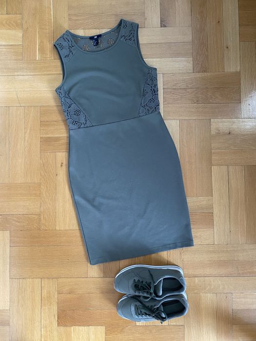 Ținuta Zara rochie și tenesi