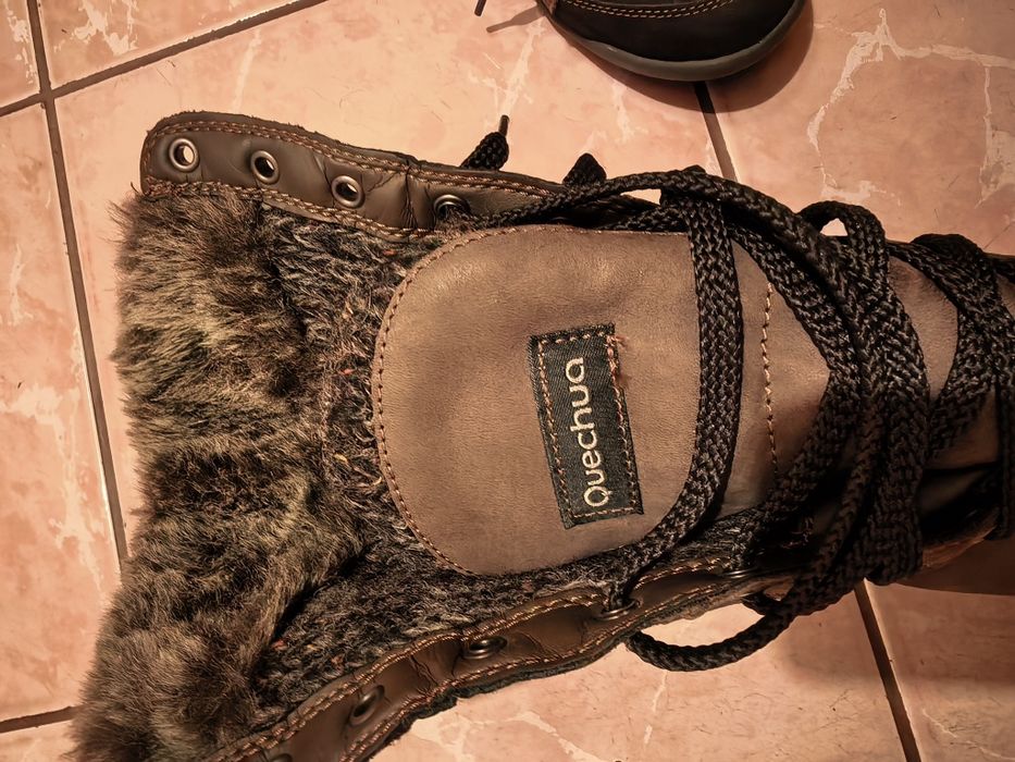 Ghete iarna impermeabile și imblanite quechua