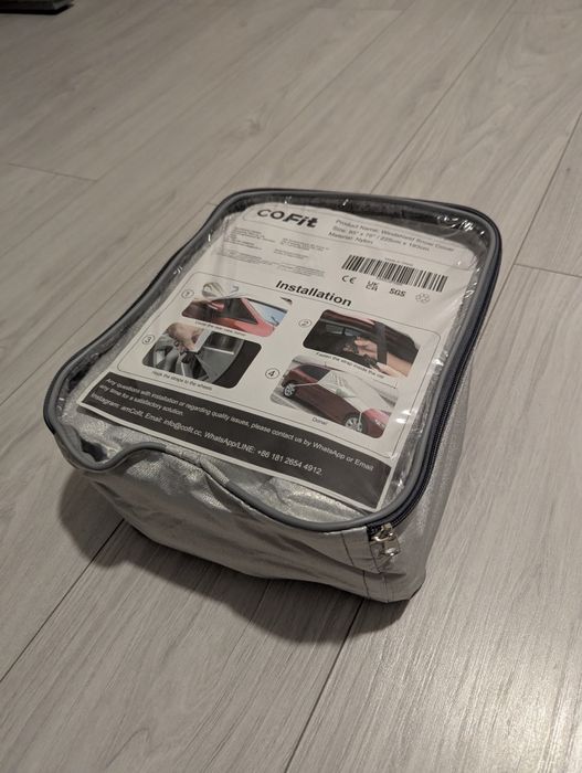 Parasolar Auto 3 geamuri -Parbriz + laterale- Protecție soare, zapada