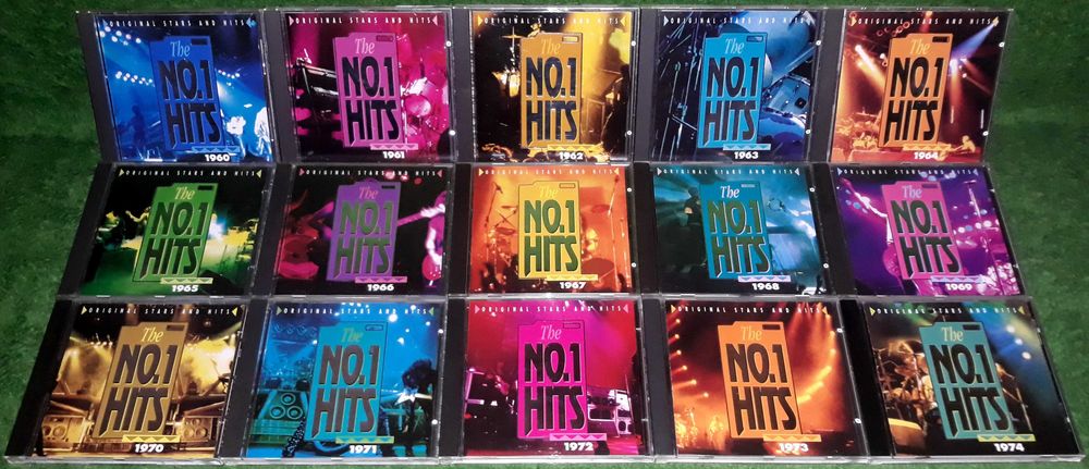 CD-uri Originale - The No.1 Hits 1960-1989 (Set complet * 30 CD)