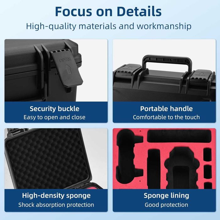 Geanta transport hardshell DJI Mini 2/SE Mini 4K, REDUS de la 670RON