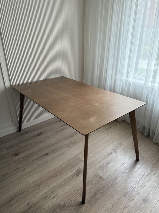 Раздвижной стол, 150х90 см, МДФ, шпон