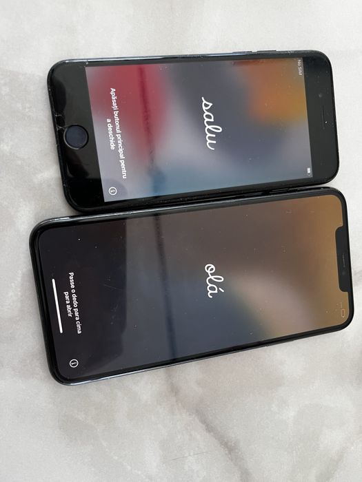 Iphone 11 pro max si 2 telefoane iphone 7