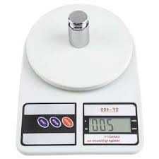 Cantar electronic de bucatarie 1g-10Kg functie TARA, oprire, 24x14cm