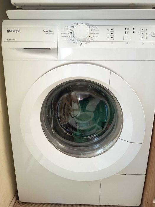 Masina de spalat rufe frontala slim Gorenje W 6222/S, 6 kg, 1200 rpm, clasa A++, adancime 44 cm, tehnologie SensoCare, alba