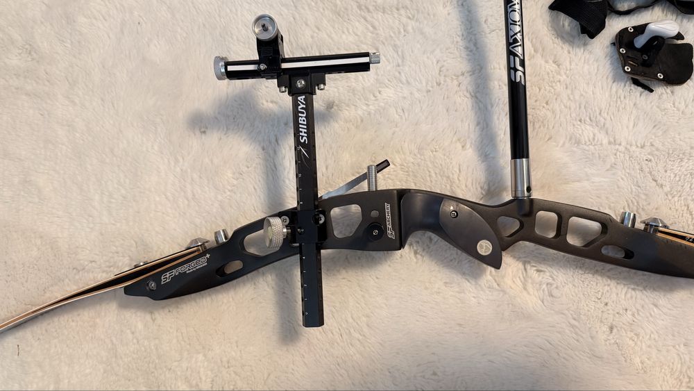 Set Arc recurve olimpic, in stare foarte buna