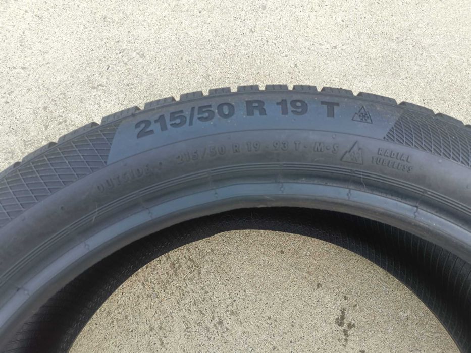 O anvelopa iarna 215 50 19 continental wintercontact TS 850P cu 8,5 mm