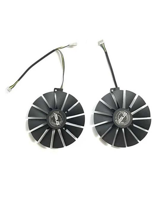 Set 2 Ventilatoare 95mm T129215SM ASUS RX580 570 470 GTX 1070Ti 1050Ti