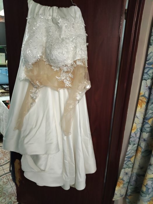 Rochie mireasa purtata odată, măsura 54