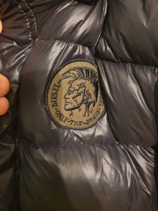Diesel duck down cu puf de gasca neagra S
