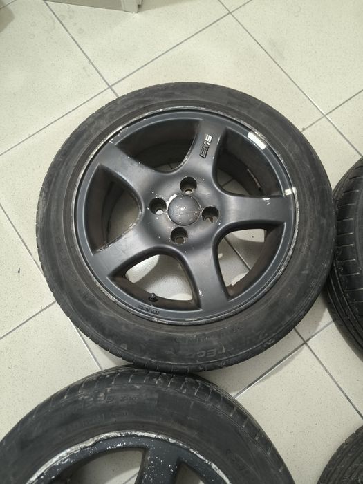 Джанти 15 4 x 100 + летни гуми Goodride