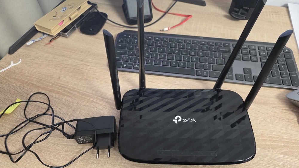 Router Wireless TP-Link Archer C6, AC1200, Dual-Band, Beamforming