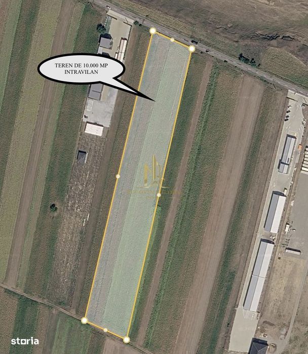 Teren intravilan de vânzare – 10.000 mp, Mihoveni, comuna Șcheia