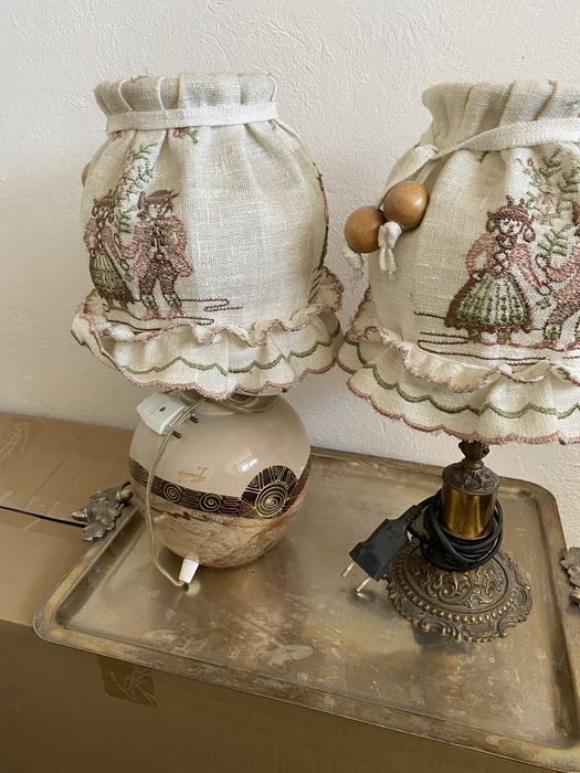 Veioze cu avajur textil