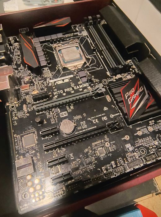 дънна платка ASUS H170 PRO GAMING с процесор i7-6700