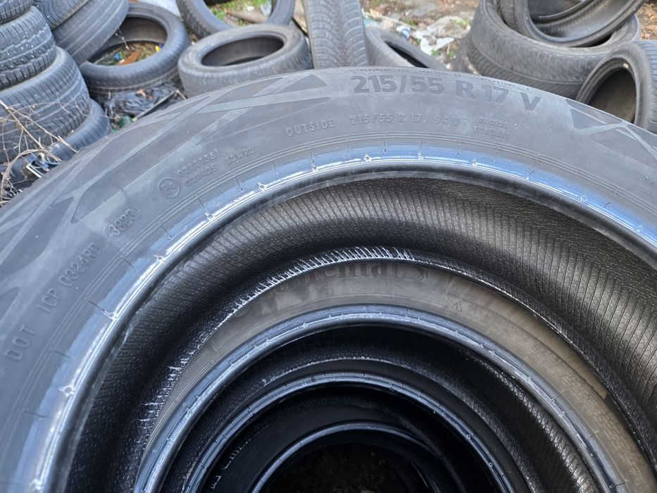 4бр. 215 55 17 Continental летни.