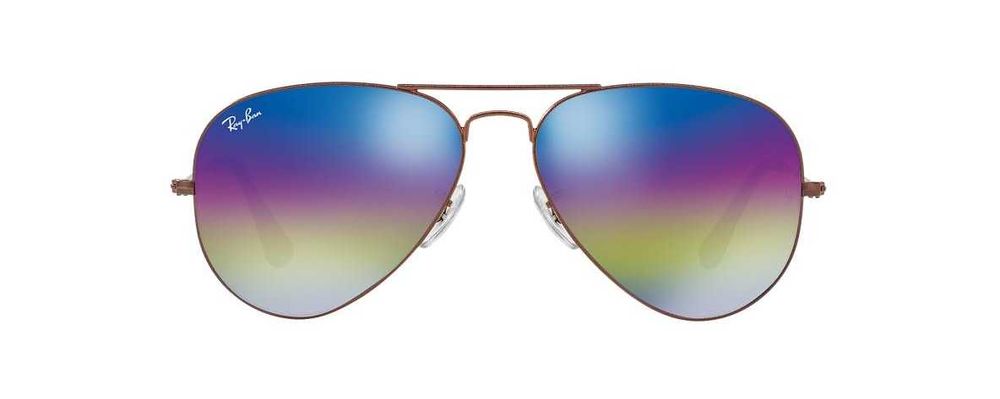 Ochelari de soare unisex  Ray-Ban RB 3025 9019/C2 AVIATOR™ multicolor