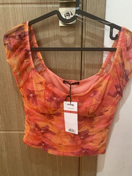 Дамска флорална блуза