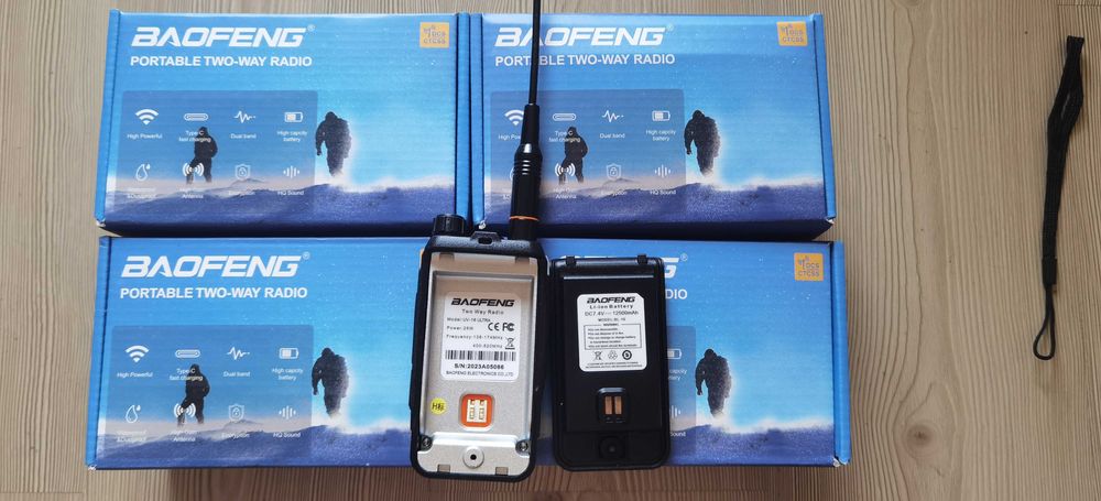 Нова двубандова BAOFENG 16 Ultra 25w 12500mah ip68 136 - 174 400 - 520